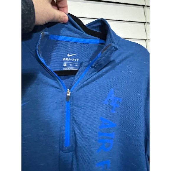 Nike Air Force Falcons1/4 Zip Pullover - Size XL‎ - Picture 2 of 3